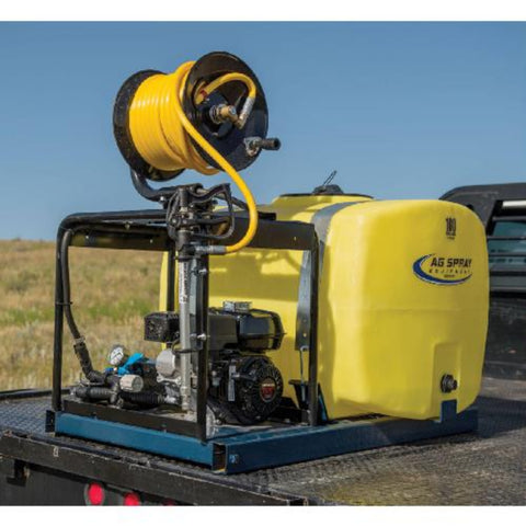 Ag Spray 100 Skid GX - HONDA 7560C Pump 100' Manual Reel - Graneer