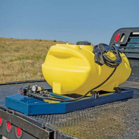 Ag Spray 60 Gallon Skid Sprayer,12V Pump, 25' Hose & Spraygun - Graneer