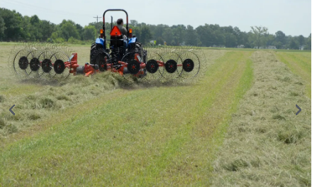 Befco HRC Ground Driven "V" Wheel Rake