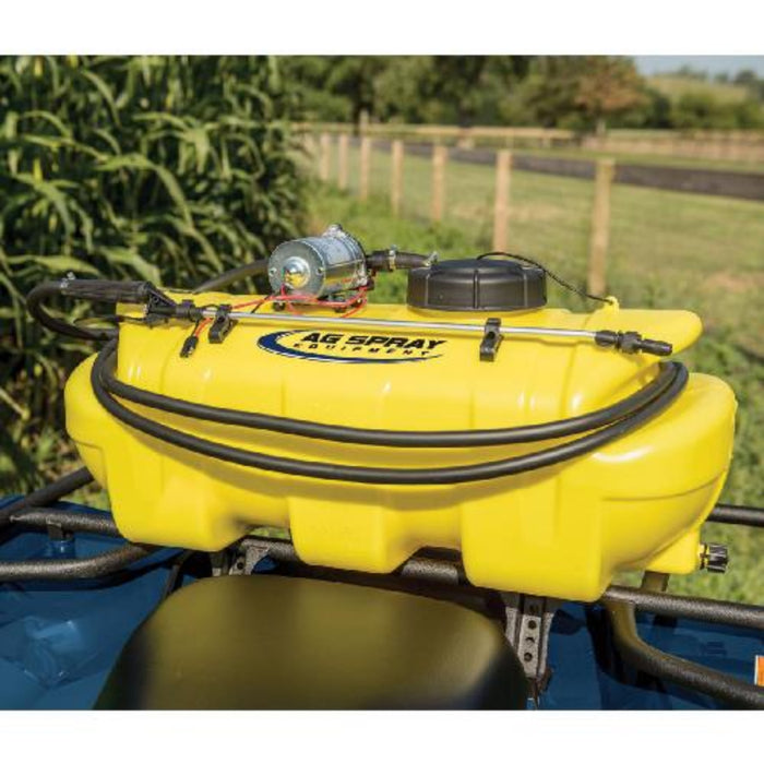 Ag Spray 15 Gallon Silver Spot Sprayer 2.2 GPM Economy Handgun - Graneer
