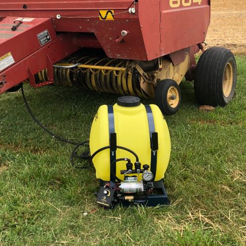 Ag Spray 25 Gallon Baler Preservative Applicator Kit With In - Cab - Graneer