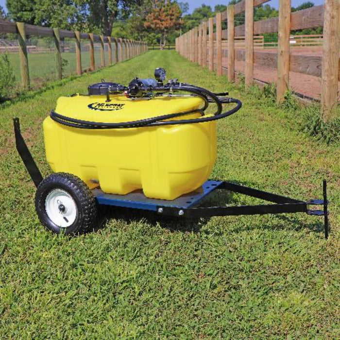 Ag Spray 25 Gallon Trailer Sprayer, 12V Pump, Handgun, Less Boom - Graneer