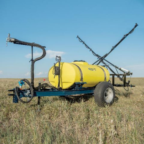 Ag Spray 300 Gallon Economy Trailer Sprayer - Blue, Base Unit - Graneer