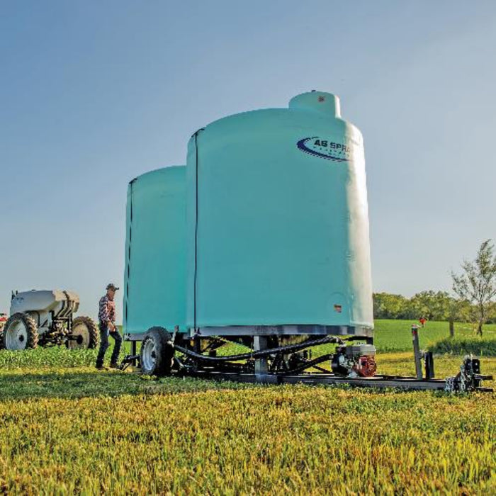 Ag Spray 3000 DBL Cone Trailer Unit - Graneer