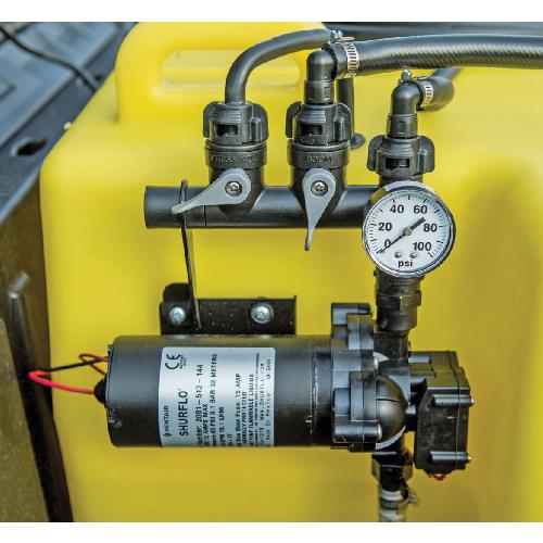 Ag Spray 45 Gallon UTV Sprayer 4.0 GPM Deluxe Handgun Boom Separate - Graneer