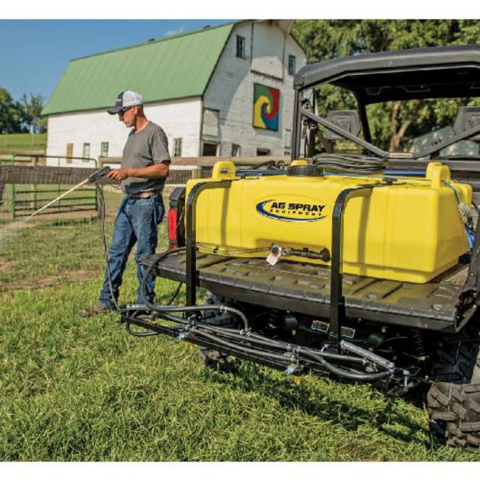 Ag Spray 45 Gallon UTV Sprayer 4.0 GPM Deluxe Handgun Boom Separate - Graneer