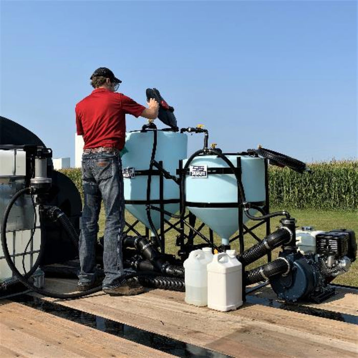 Ag Spray STS 65 Gallon Inductor Kit With 2" Eductor Plumbing - Graneer