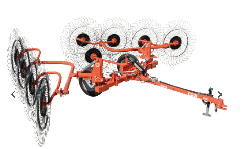 Befco HRC Ground Driven "V" Wheel Rake - Graneer