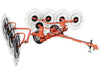 Befco HRC Ground Driven "V" Wheel Rake - Graneer