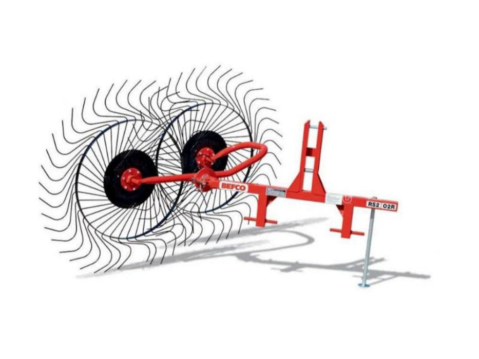 Befco RS2 Ground - Driven Wheel Rake - Graneer