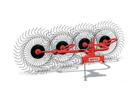 Befco RS2 Ground - Driven Wheel Rake - Graneer