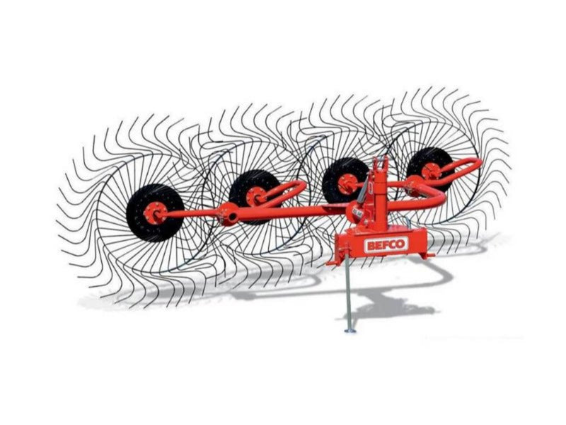 Befco RS2 Ground - Driven Wheel Rake - Graneer