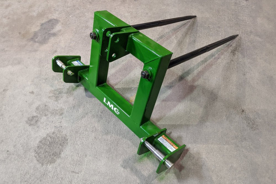 LMC Ag Heavy Duty Dual Bale Spear 3 Point Implement - Graneer