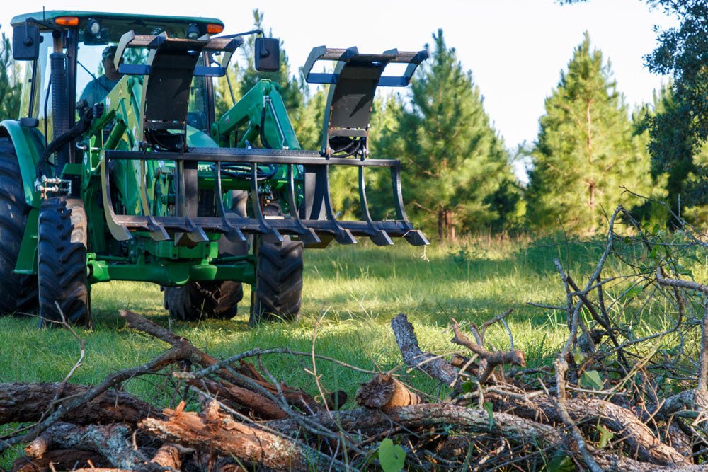 LMC Ag Heavy Duty Grapple Loader Attachment - Graneer