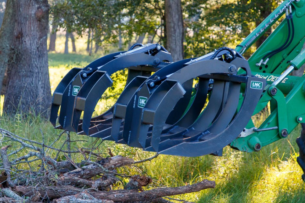 LMC Ag Heavy Duty Grapple Loader Attachment - Graneer