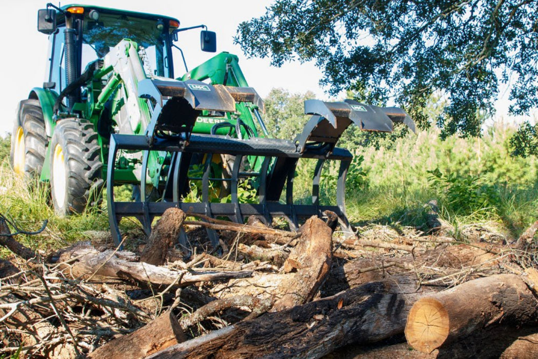 LMC Ag Heavy Duty Grapple Loader Attachment - Graneer