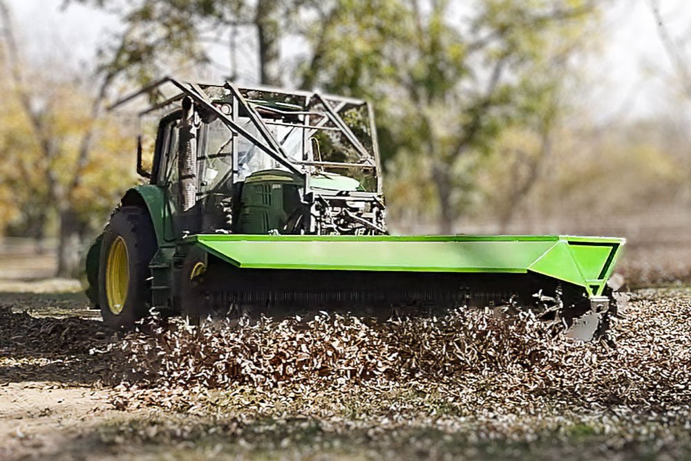 LMC Ag Single - Side Pecan Sweeper - Graneer